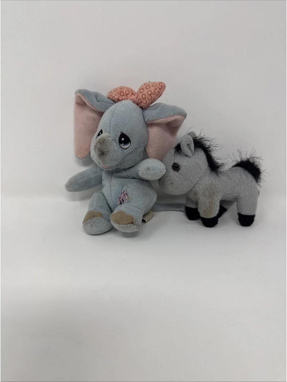 Elephant And Donkey Plush Stuffed Animals